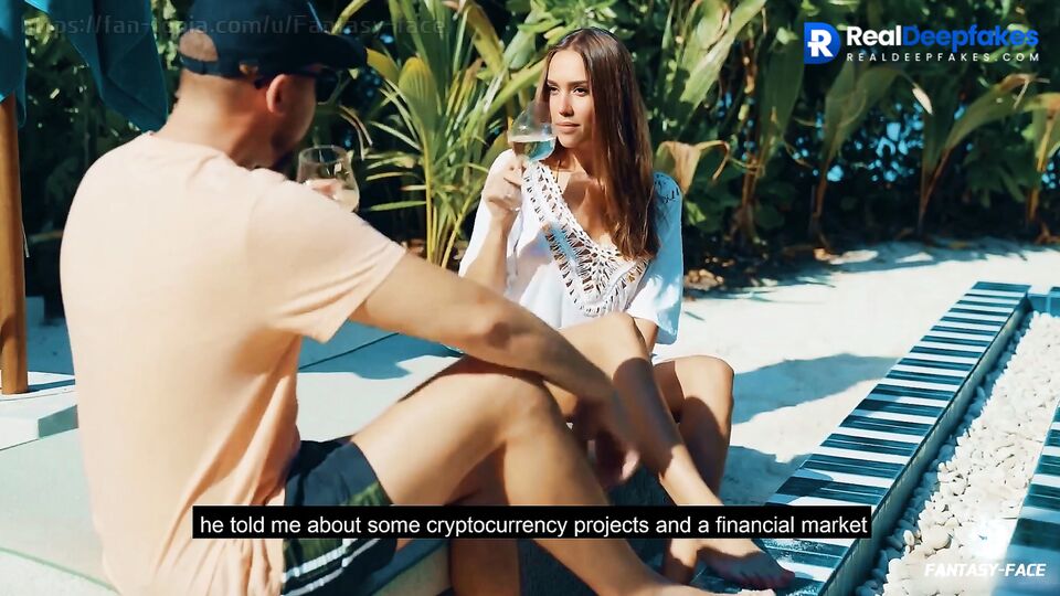 Hottest Jessica Alba sex by the pool