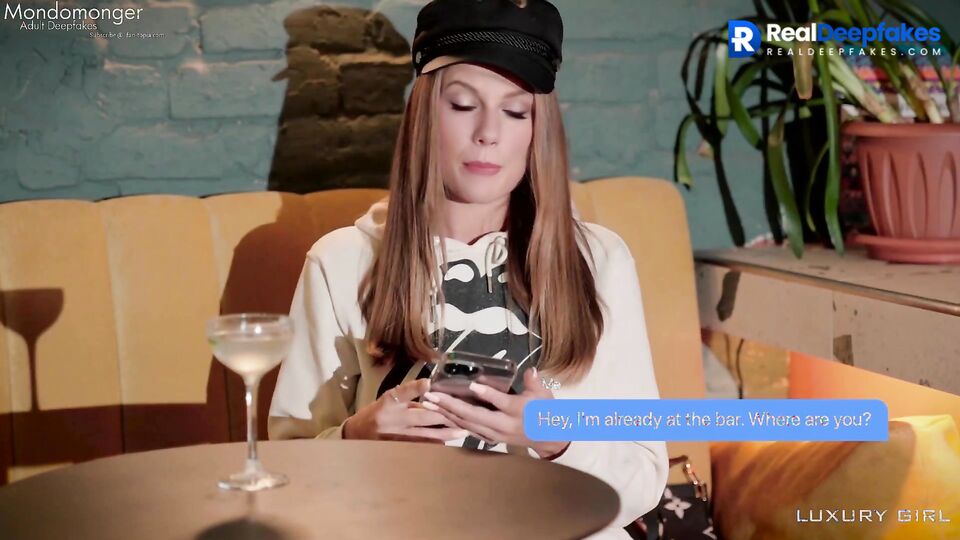 Beauty blonde was fucked in ass, babe cumed twice (Taylor Swift fakeapp)